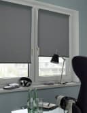 OTTO HOME Seitenzugrollo Uni Klemmrollo Anthrazit Polyester Bild 1