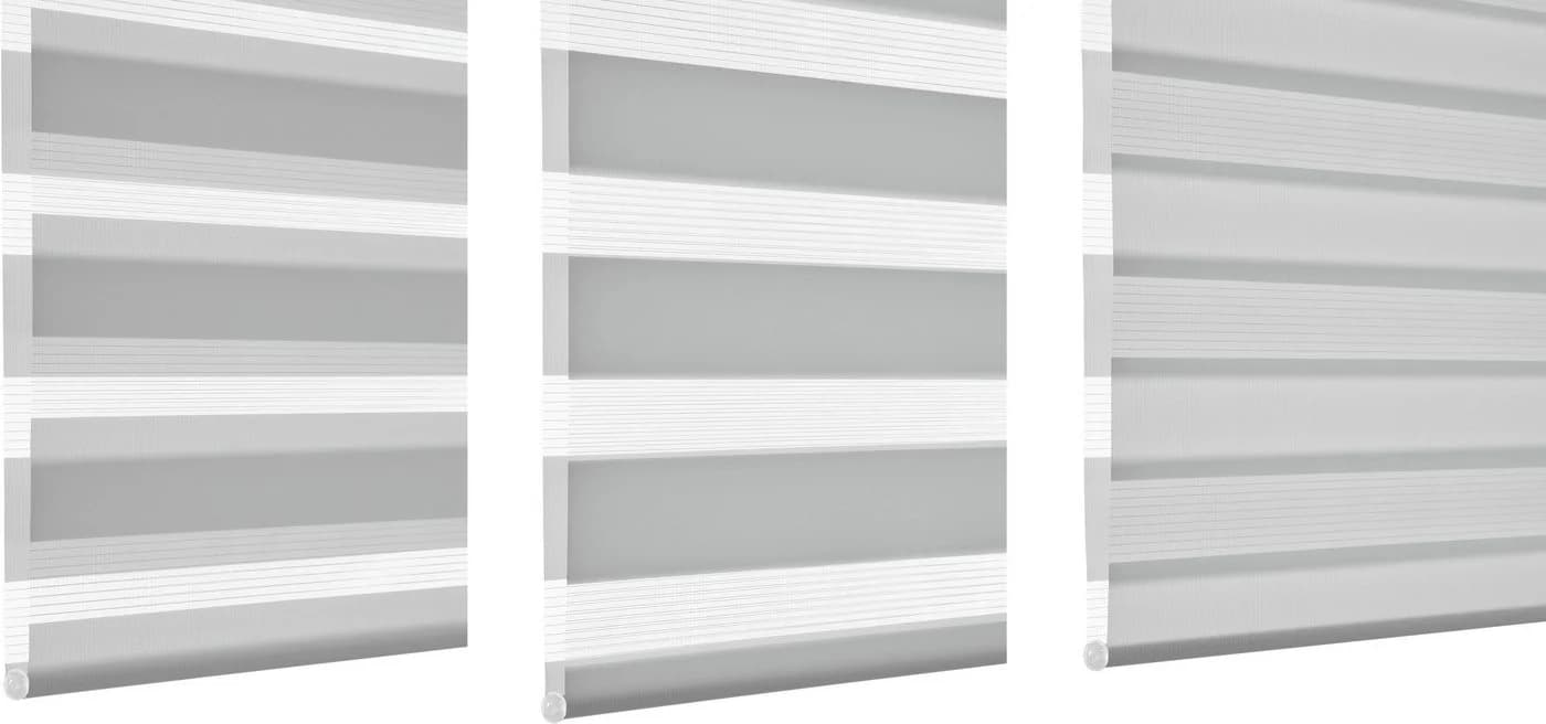 OTTO HOME Doppelrollo Duo Klemmrollo Hellgrau Polyester - Bild 5