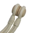 GARDINIA Raffhalter Kordel Beige mit Magnetverschluss Bild 4