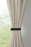 GARDINIA Raffspange Indira Schwarz Metall Raffhalter Bild 1