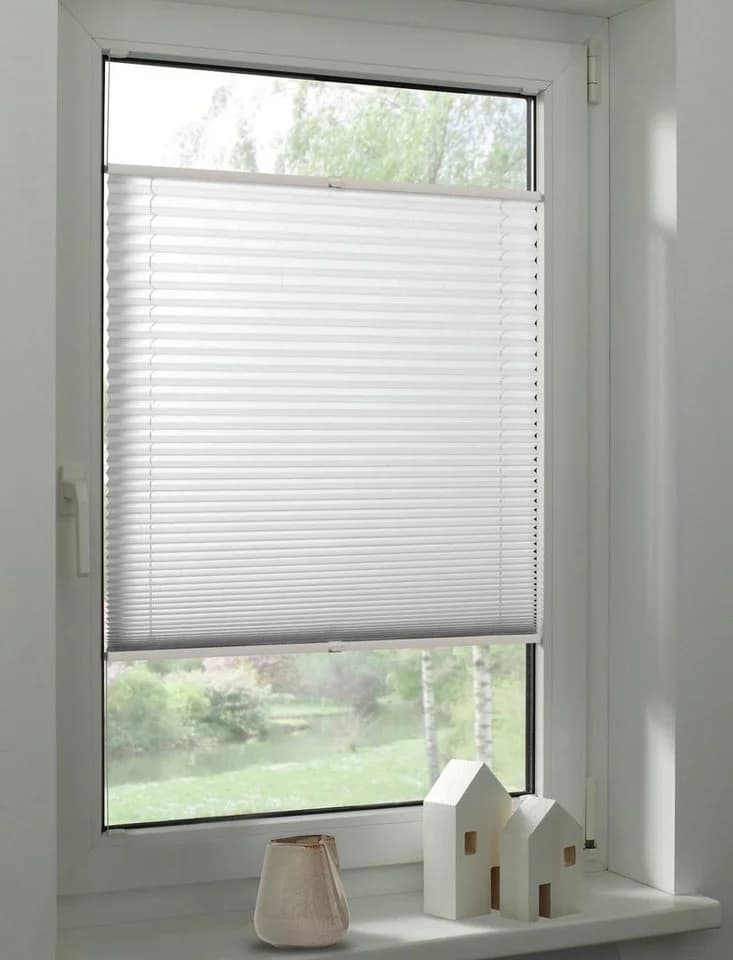 Schöner Wohnen Plissee Milla Weiß Polyester - Bild 5