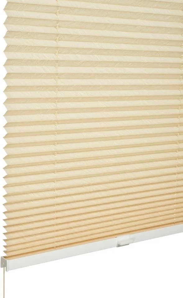 Plissee Milla Beige 100% Polyester Blickdicht - Bild 3