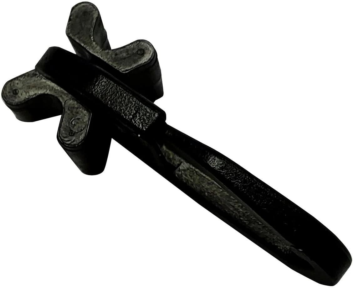 Gardinengleiter X-Gelenkgleiter Schwarz 20 Stk. Kunststoff