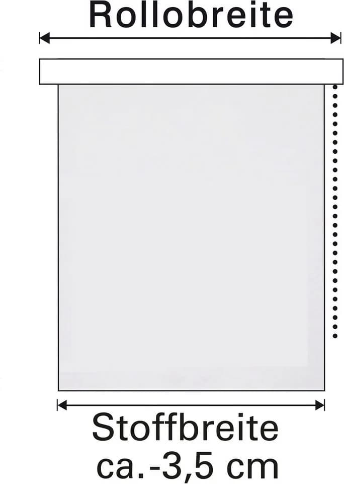 GARDINIA Seitenzugrollo Thermo energiesparend Beige