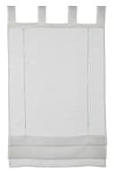 GARDINIA Raffrollo Voile Schlaufen Weiß Transparent Bild 2