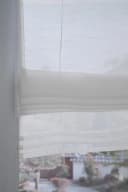 GARDINIA Raffrollo Voile Schlaufen Weiß Transparent Bild 3