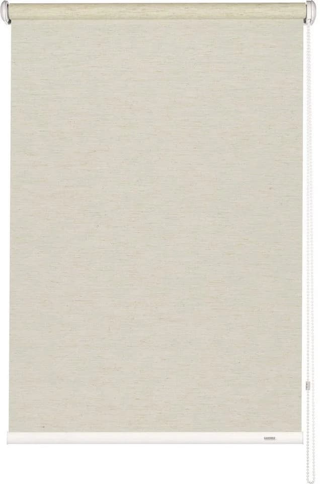 GARDINIA Seitenzugrollo Uni-Rollo Beige Polyester Fixmaß - Bild 2