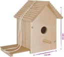 EICHHORN Kreativset Outdoor Vogelhaus zum Bemalen Bild 4