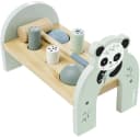 Eichhorn Klopfbank Panda 8-tlg. Bunt/Grau aus Holz Bild 1