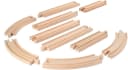 Eichhorn Schienenerweiterungs-Set 10-tlg. Holz FSC-zertifiziert Bild 1