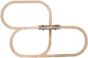 Eichhorn Spielzeug-Eisenbahn Bahnset mit Brücke 55-tlg. Bunt Holz Bild 4