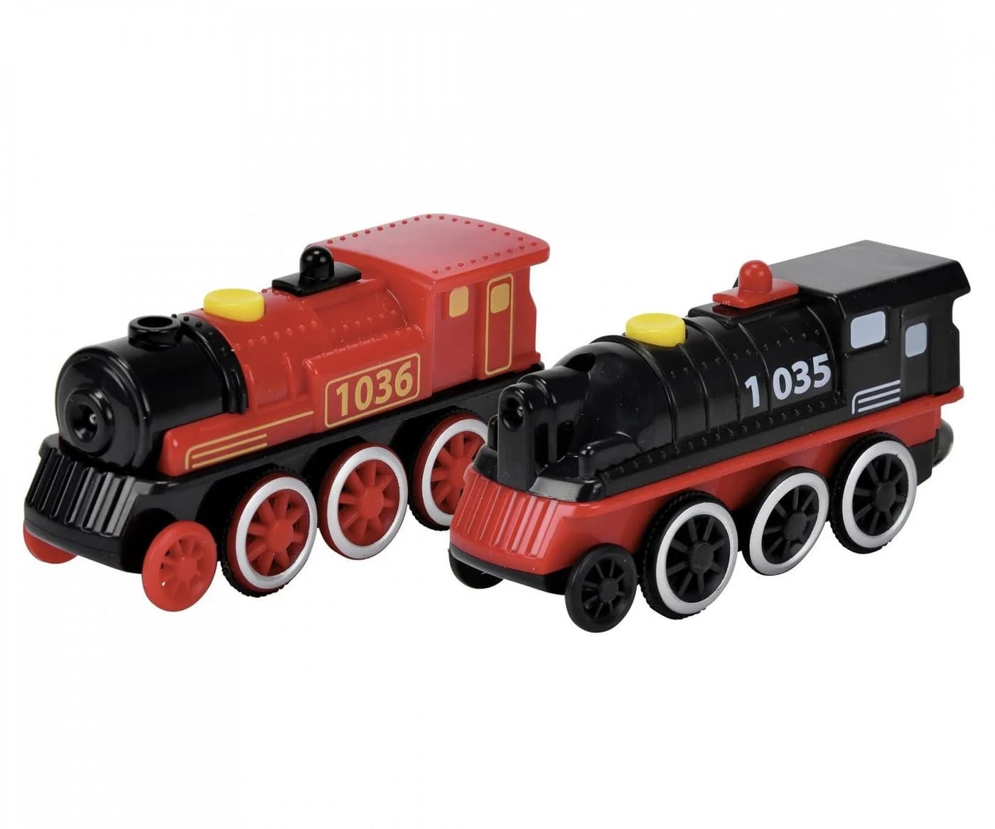 Eichhorn Spielzeugeisenbahn-Lokomotive E-Lok Batterie 4-Rad Antrieb 11cm - Bild 2
