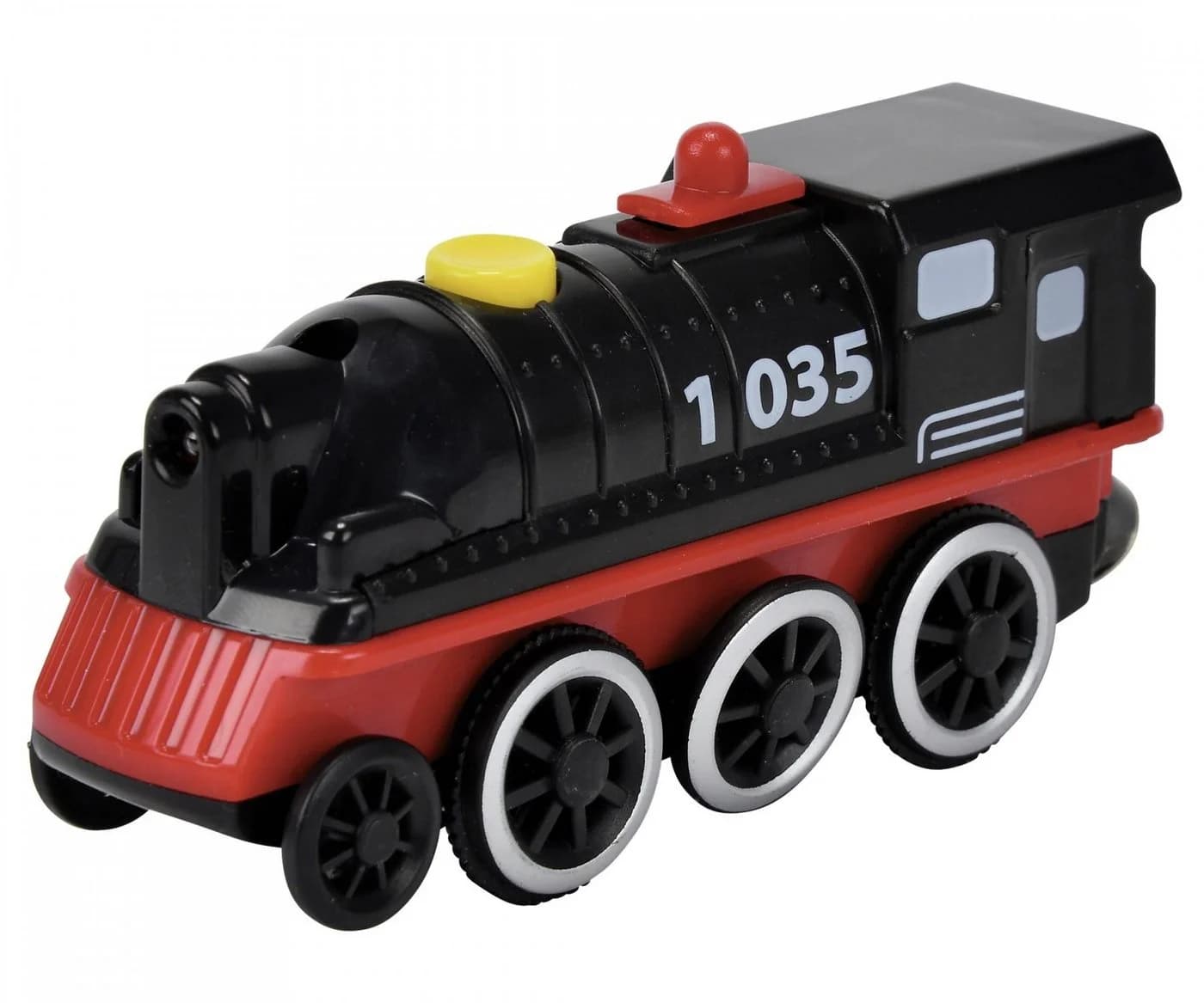 Eichhorn Spielzeugeisenbahn-Lokomotive E-Lok Batterie 4-Rad Antrieb 11cm - Bild 3