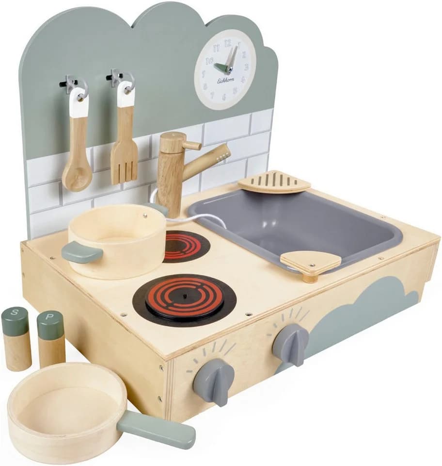 Eichhorn Spielküche Kleine Tischküche Beige Natur - Bild 2
