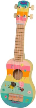 EICHHORN Spiel-Gitarre Peppa Pig Holz Ukulele Bunt Bild 2