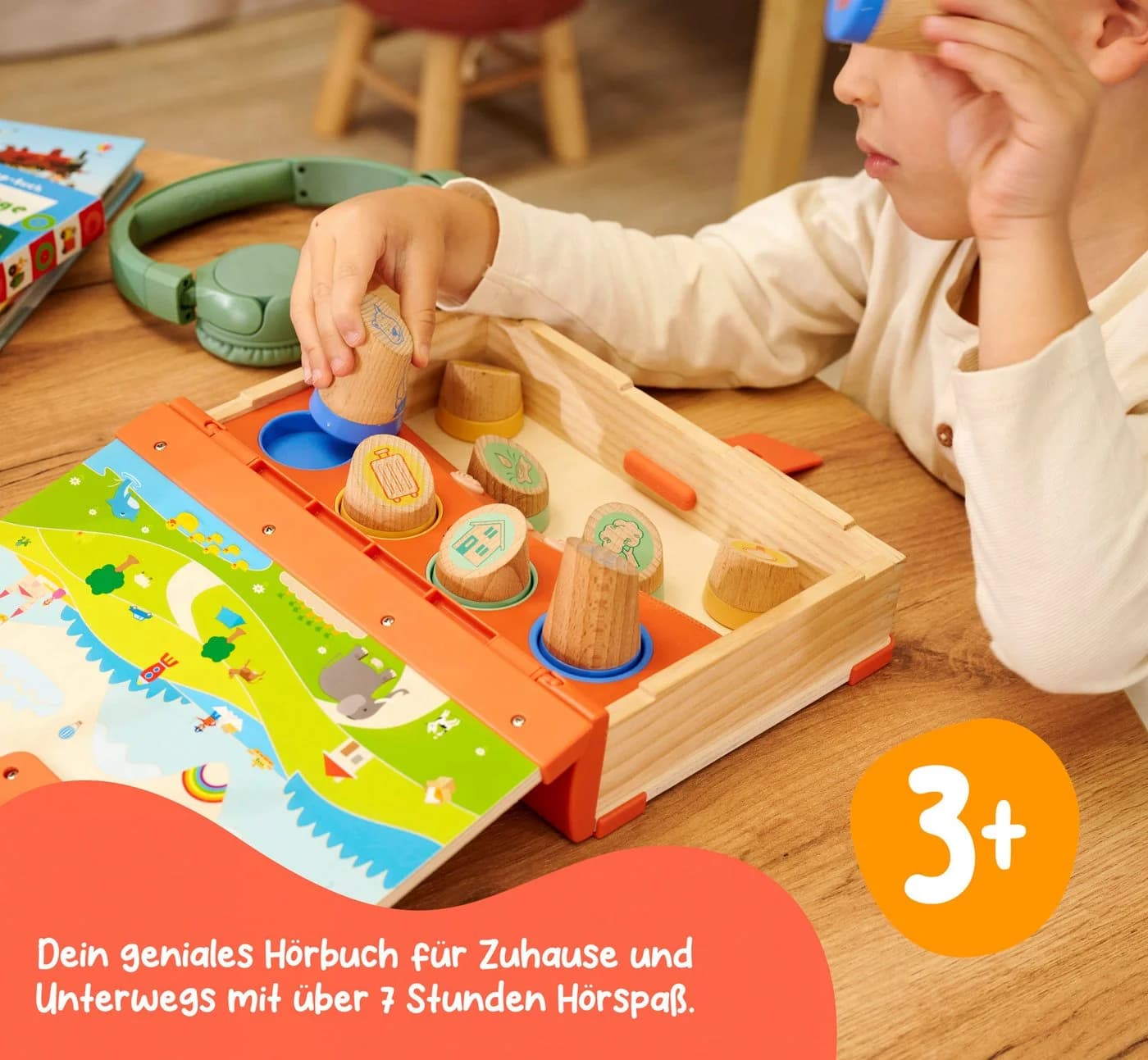 Eichhorn Lernspielzeug LiLUMi - Interaktives Hörbuch 12-St Bunt - Bild 4