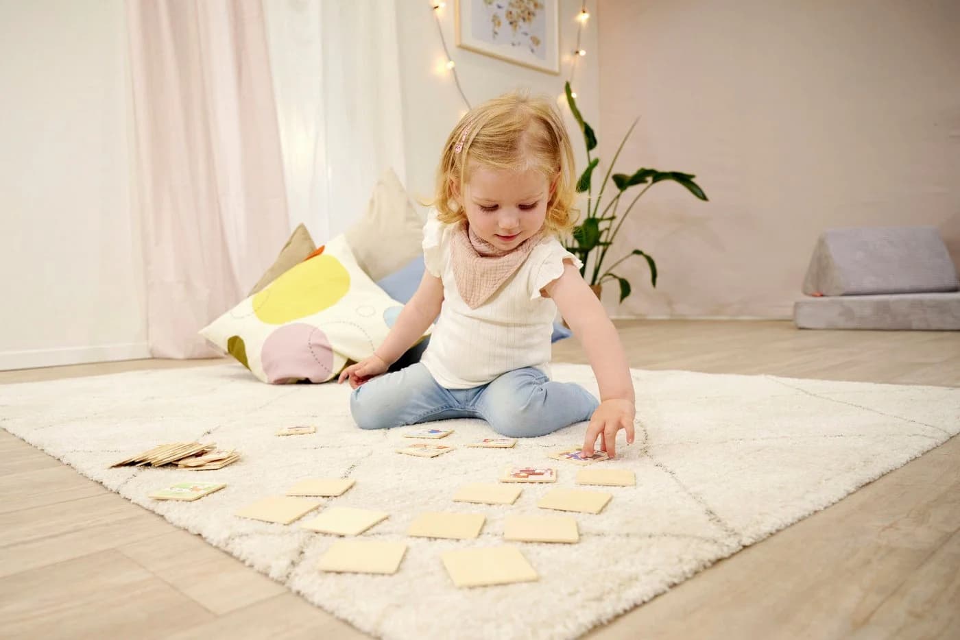 Eichhorn Spiel Bobo Siebenschläfer Memo-Spiel Bunt Holz Kinderspiel - Bild 5