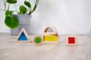 Eichhorn Montessori Fensterbausteine 5-tlg. Bunt Holz Acrylglas Bild 1