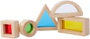 Eichhorn Montessori Fensterbausteine 5-tlg. Bunt Holz Acrylglas Bild 3