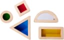 Eichhorn Montessori Fensterbausteine 5-tlg. Bunt Holz Acrylglas Bild 4