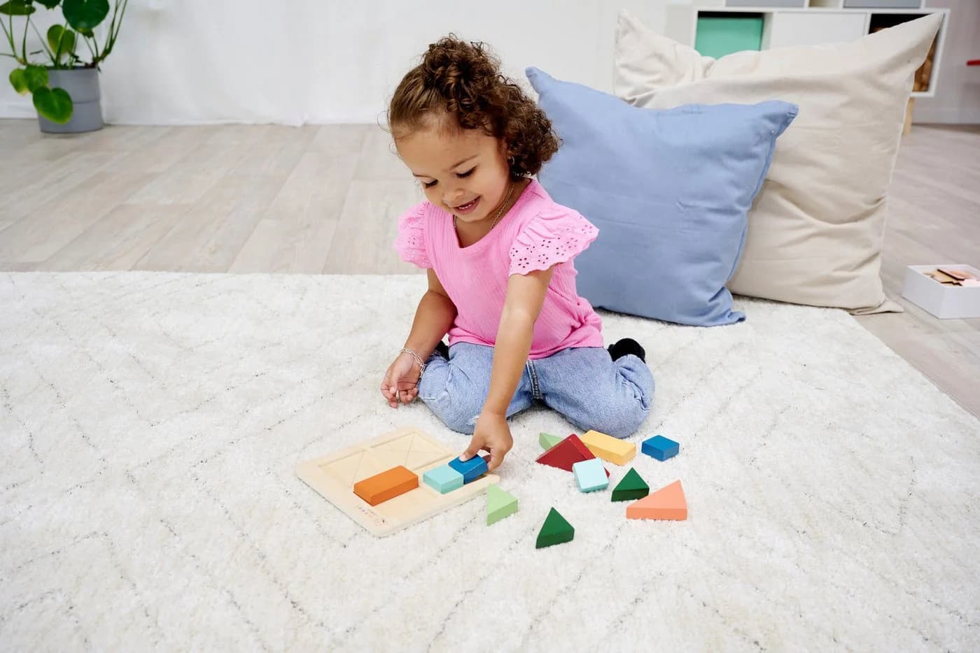 Eichhorn Puzzle Montessori Formenpuzzle 12-teilig Bunt - Bild 4