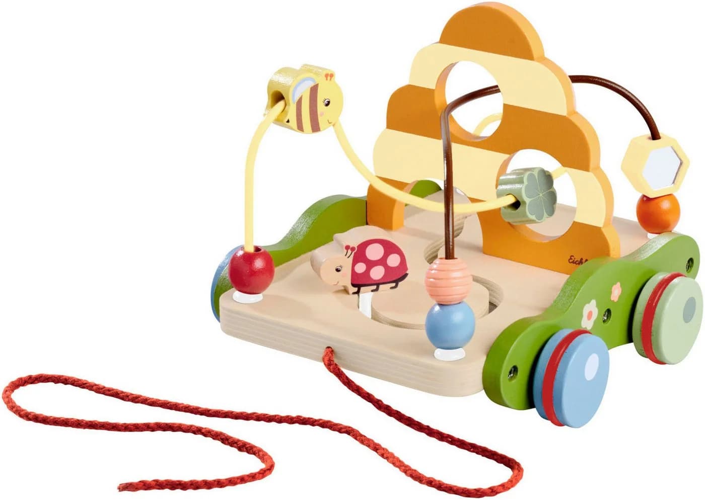 Eichhorn Nachziehwagen Bee Happy FSC®-zertifiziert