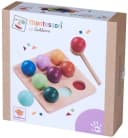 Eichhorn Steckspielzeug Montessori Sortierkugeln Bunt Holz Bild 1
