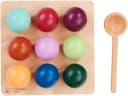 Eichhorn Steckspielzeug Montessori Sortierkugeln Bunt Holz Bild 3