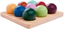 Eichhorn Steckspielzeug Montessori Sortierkugeln Bunt Holz Bild 4