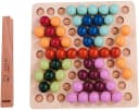 Eichhorn Steckspielzeug Montessori Sortierperlen Bunt Bild 3