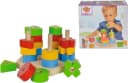 Eichhorn Steckspielzeug Steckspiel Set 21-tlg. Bunt Holz Bild 2