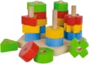 Eichhorn Steckspielzeug Steckspiel Set 21-tlg. Bunt Holz Bild 3