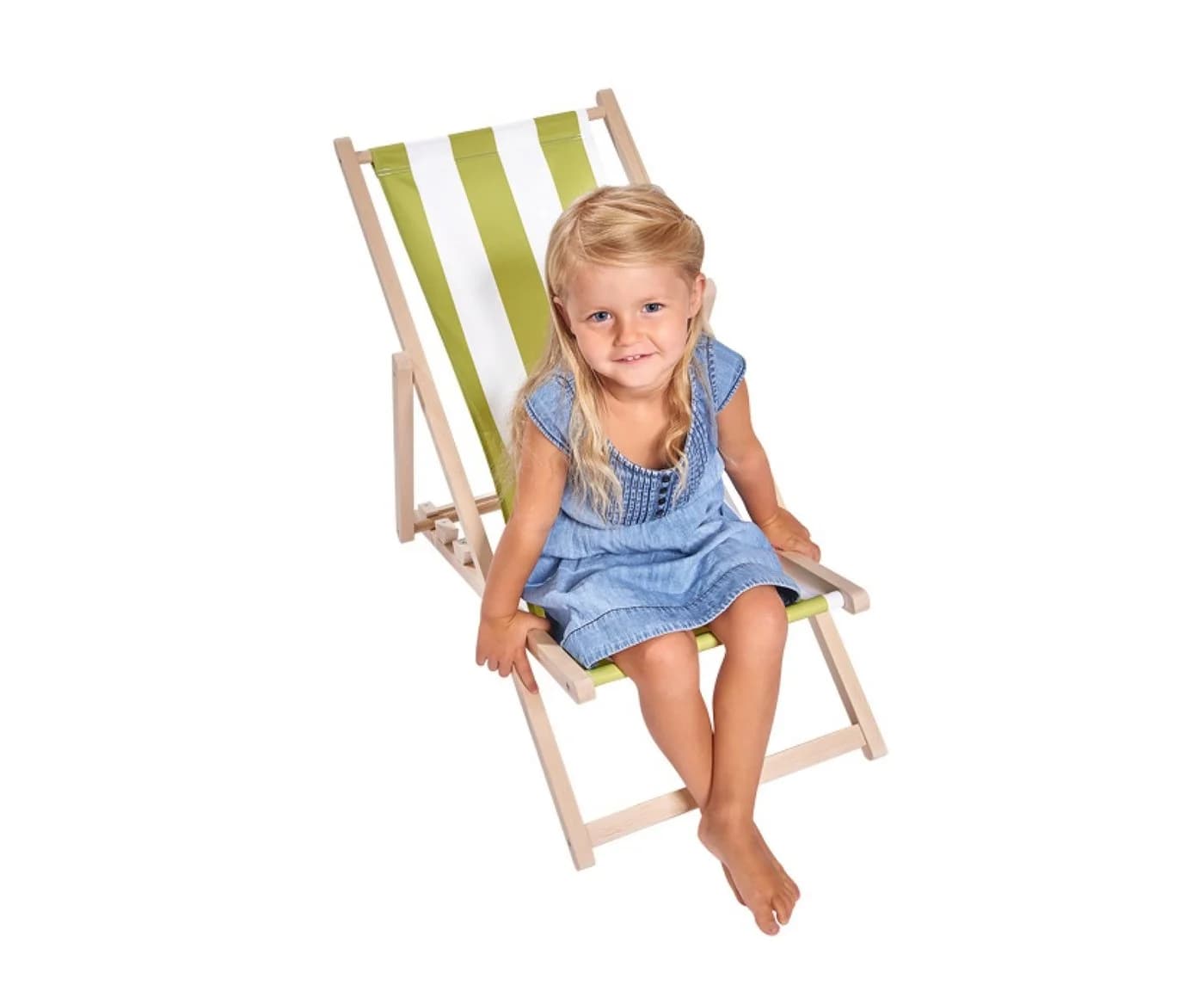 Eichhorn Kinder-Sonnenstuhl Holz klappbar UV-beständig