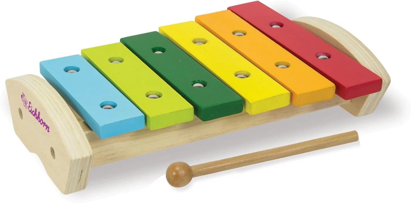 Eichhorn Holz-Xylophon Bunt FSC® - Musikspielzeug für Kinder