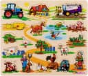 Eichhorn Steckpuzzle Bauernhof 23 Teile FSC Holz Bild 2