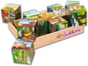 Eichhorn Puzzle 12 Teile Kinder Würfel Holz Tiermotive Bild 2