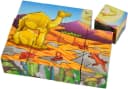 Eichhorn Puzzle 12 Teile Kinder Würfel Holz Tiermotive Bild 4