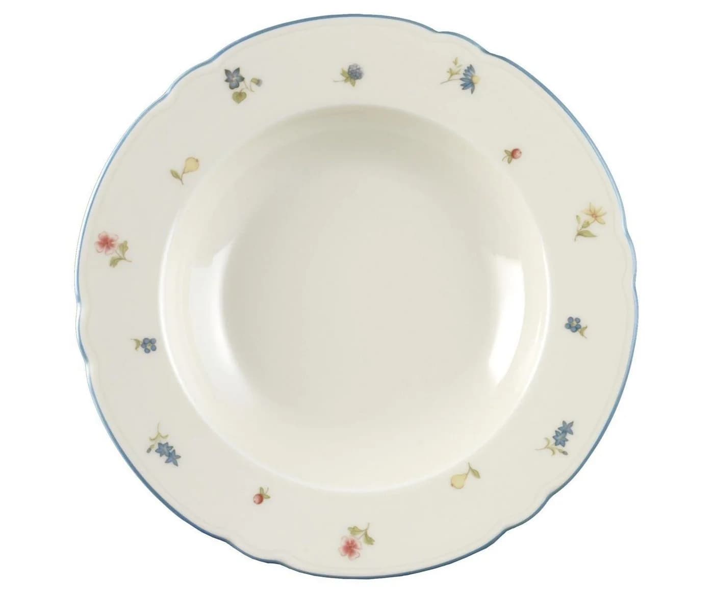 Seltmann Weiden Suppenteller Marie-Luise Streublume 23cm