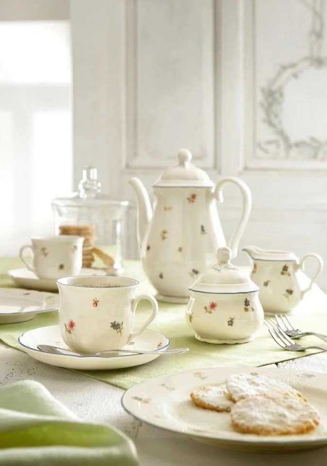 Seltmann Weiden Milchkännchen Marie-Luise Streublume Bunt Porzellan