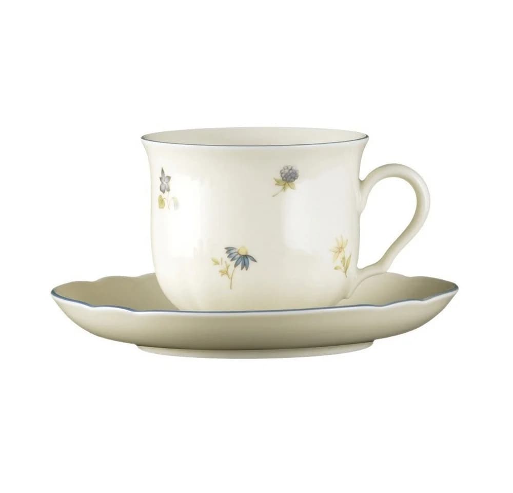 Seltmann Weiden Kaffeebecher Marie-Luise Streublume Porzellan Bunt
