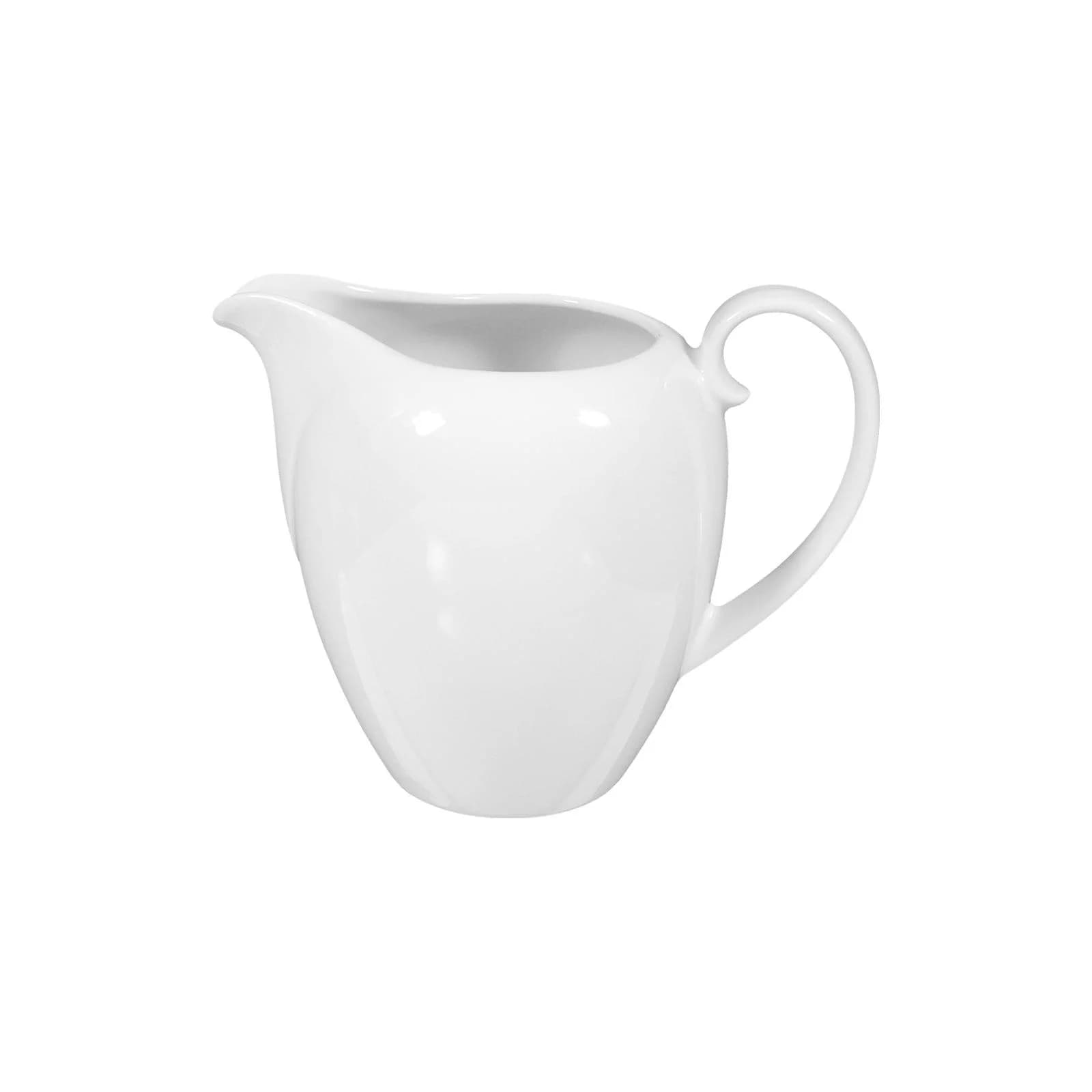Seltmann Weiden Krug Rondo/Liane 0,50 l Weiß Porzellan