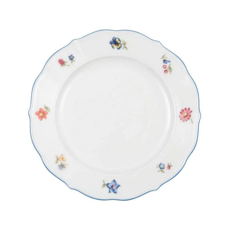 Seltmann Weiden Frühstücksteller Sonate Nostalgie 20 cm Weiß - Bild 3