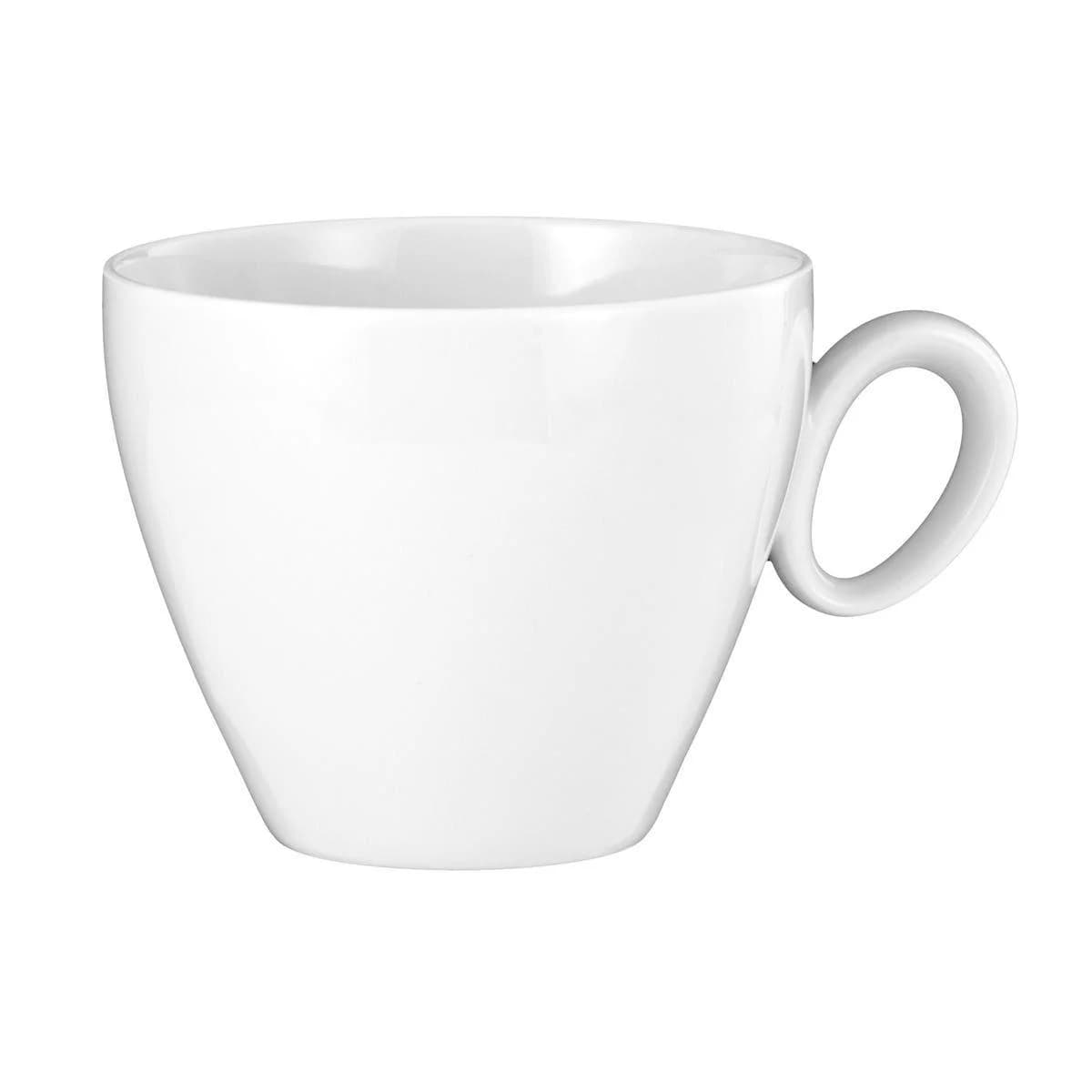 Kaffeeobertasse TRIO Weiß Porzellan