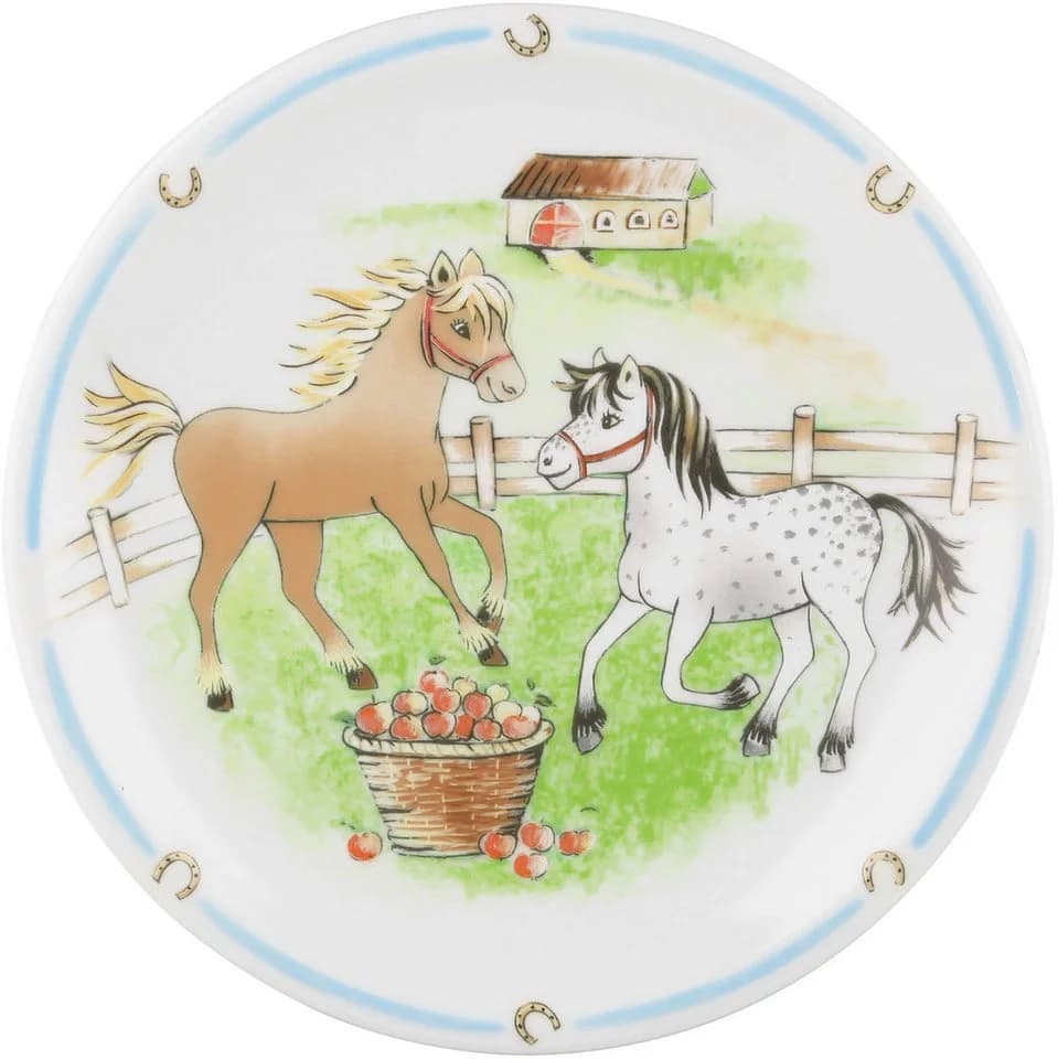 Seltmann Weiden Frühstücksteller Mein Pony Bunt Porzellan - Bild 4