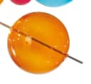 NÄVE Pendelleuchte Explosion Bunt Glas Metall 10xG9 Bild 5