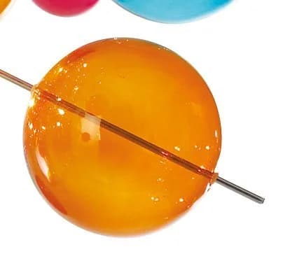 NÄVE Pendelleuchte Explosion Bunt Glas Metall 10xG9 - Bild 5