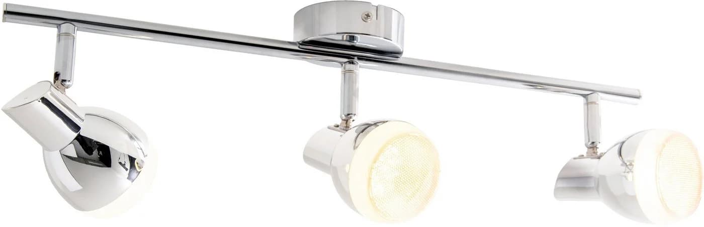 NÄVE LED Deckenspot Chromey Chrom 3x verstellbar