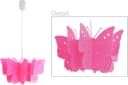 NÄVE Pendelleuchte Kizi Pink Schmetterlingsform Kinderzimmer Bild 1