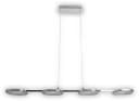 NÄVE LED Pendelleuchte Beam Grau Chrom Modern Bild 2