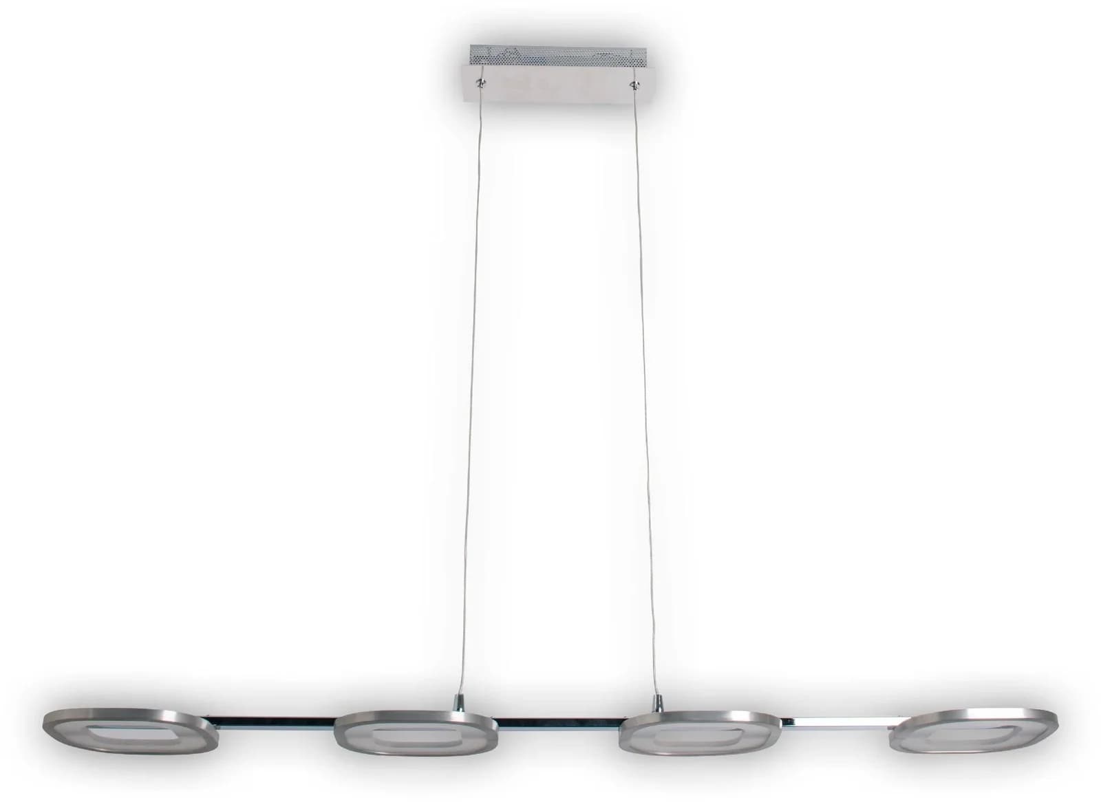 NÄVE LED Pendelleuchte Beam Grau Chrom Modern - Bild 2